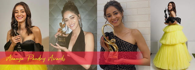 ananya pandey awards and achievements