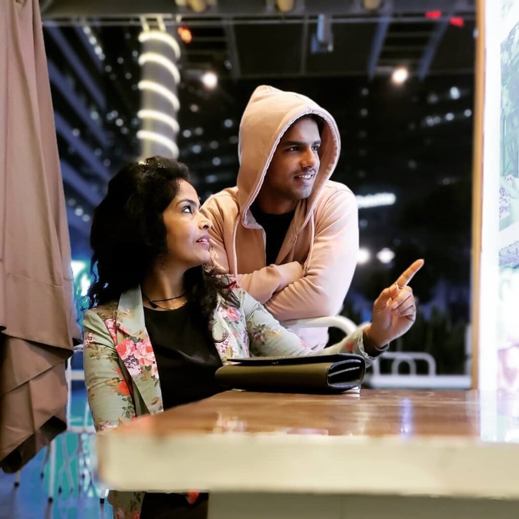 roadies contestant akash verma and his mother