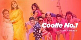 Coolie No1 2020 movies cast, actress, star cast, Release Date