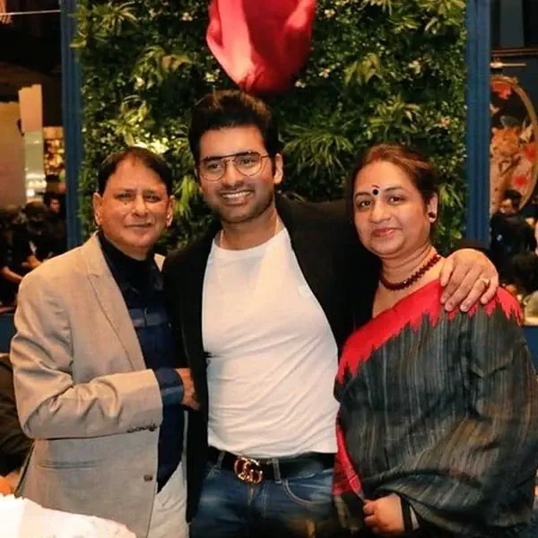 Ankush Hazra family father and mother