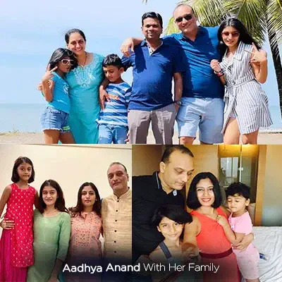 Aadhya Anand family members