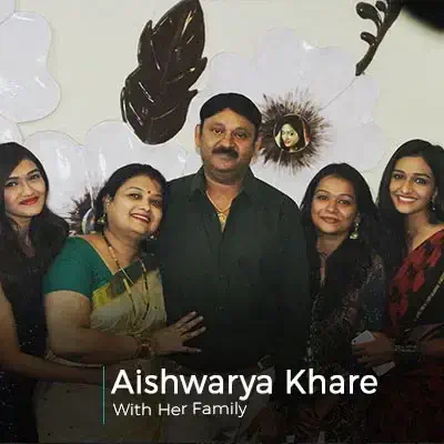 Aishwarya Khare family members