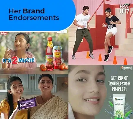 Ashlesha Thakur ads or Brand endorsements
