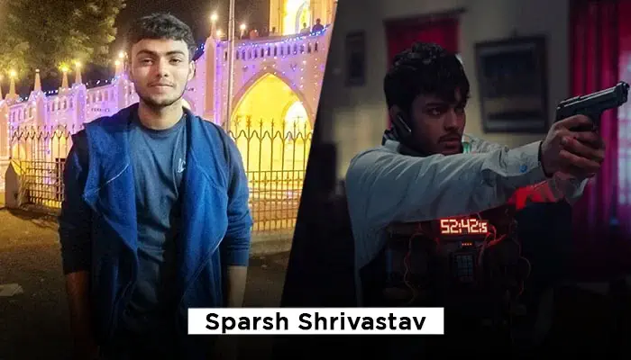 Collar Bomb Movie actor Sparsh Shrivastav