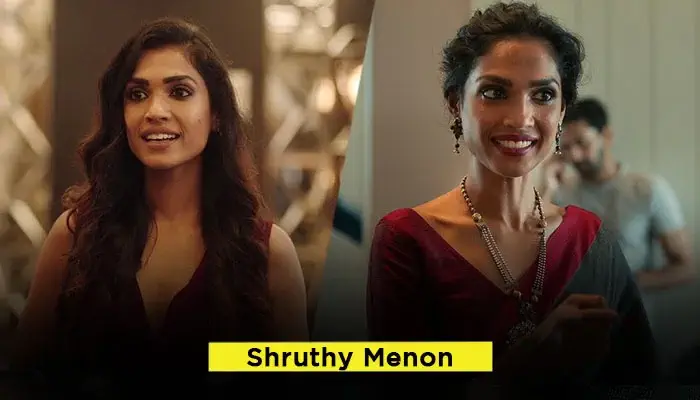 Ray Web Series actress Shruthy Menon