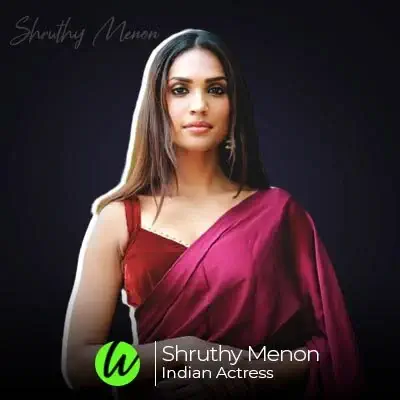 Shruthy Menon biography, wiki, age, profile